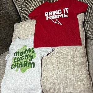 Graphic tee’s lot of two